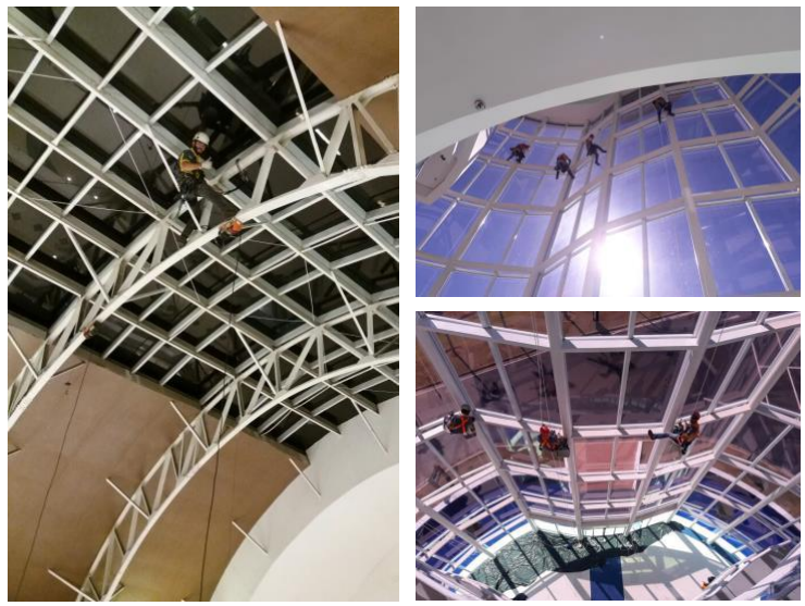 Limpeza de Estruturas Metálicas com Alpinismo Industrial