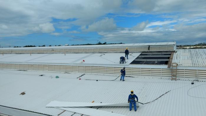 Manutenção de Telhados Industriais com Alpinismo